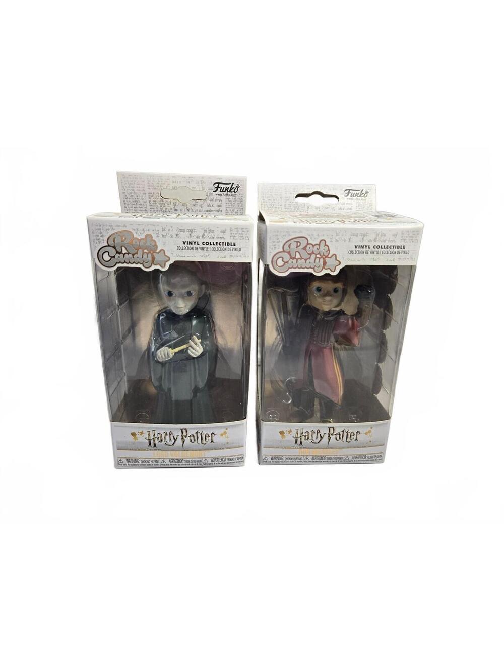 Funko Rock Candy Harry Potter / Lot of 2 (Lord Voldemort & Ron Weasley) / New